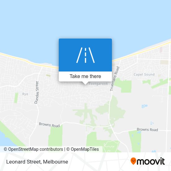 Leonard Street map