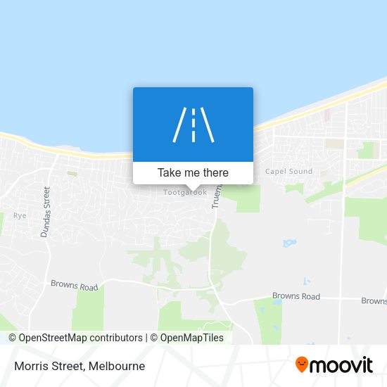 Morris Street map