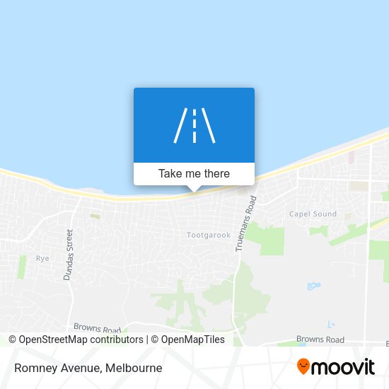 Romney Avenue map