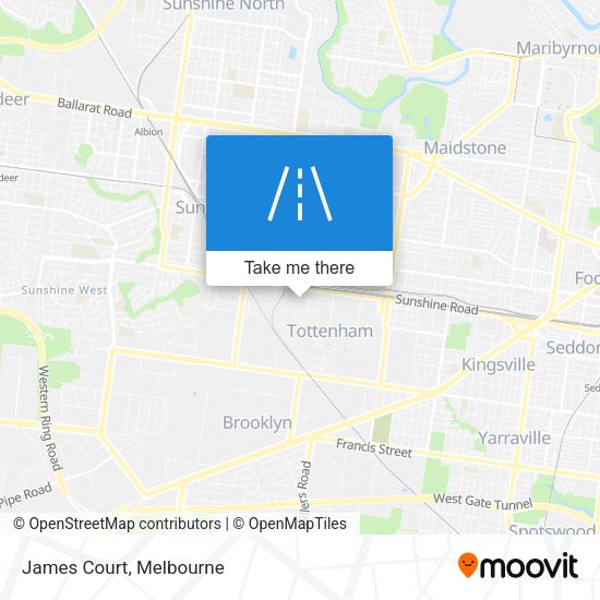 James Court map