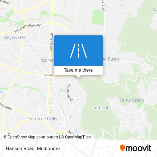 Hansen Road map