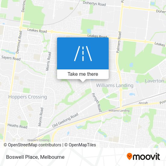 Boswell Place map