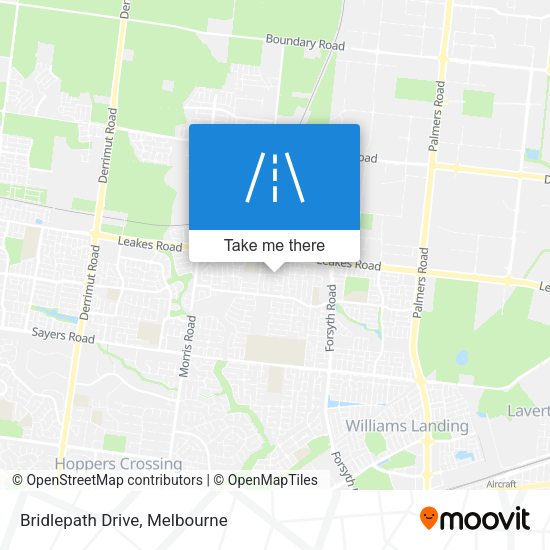 Bridlepath Drive map
