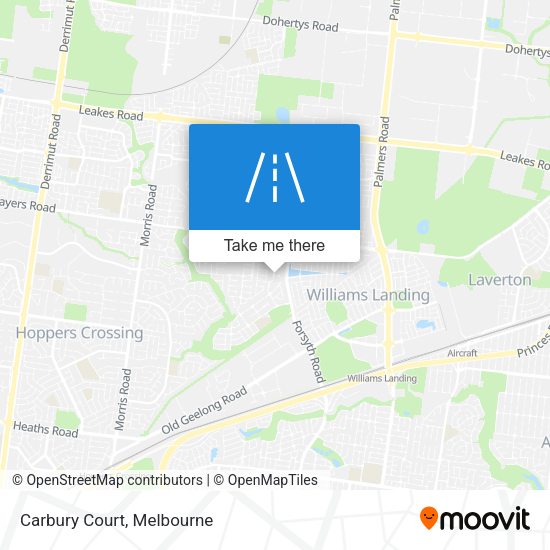 Carbury Court map