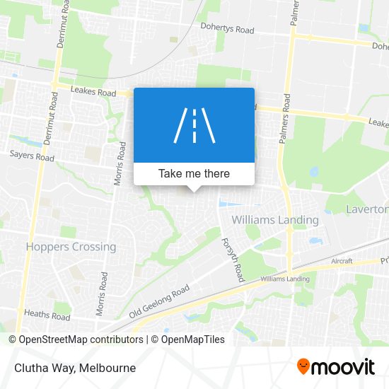 Clutha Way map