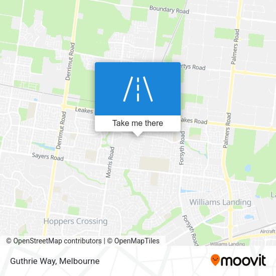 Guthrie Way map