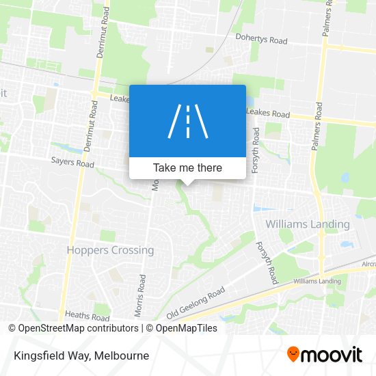 Kingsfield Way map