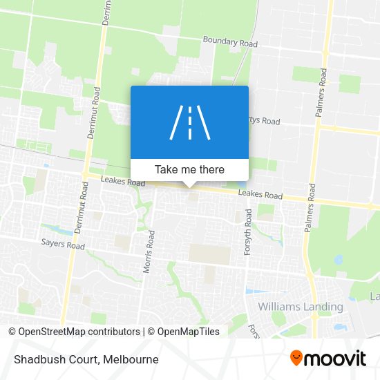 Shadbush Court map