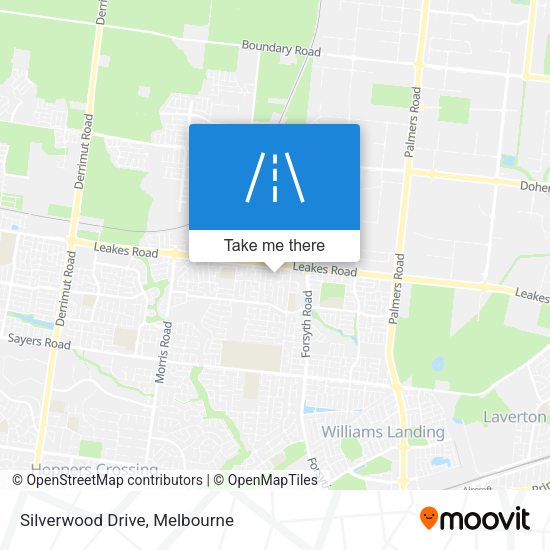 Silverwood Drive map