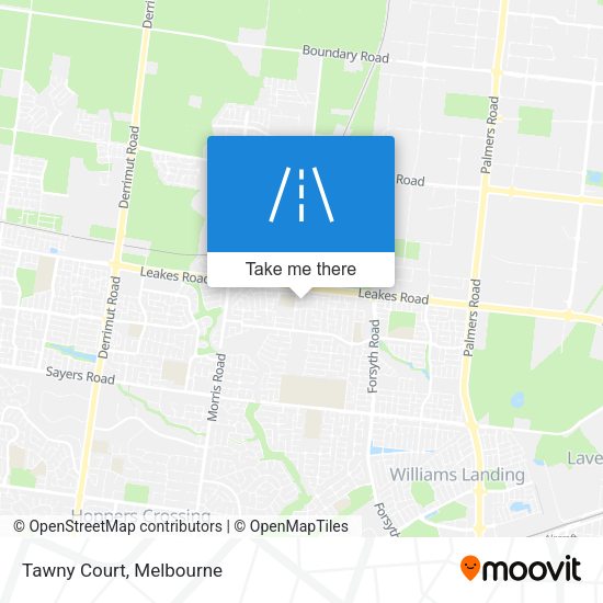 Tawny Court map