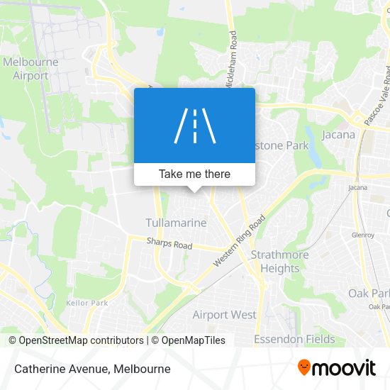 Catherine Avenue map