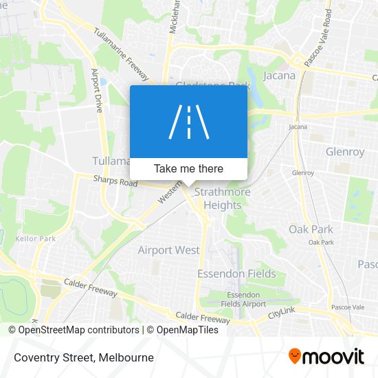 Coventry Street map