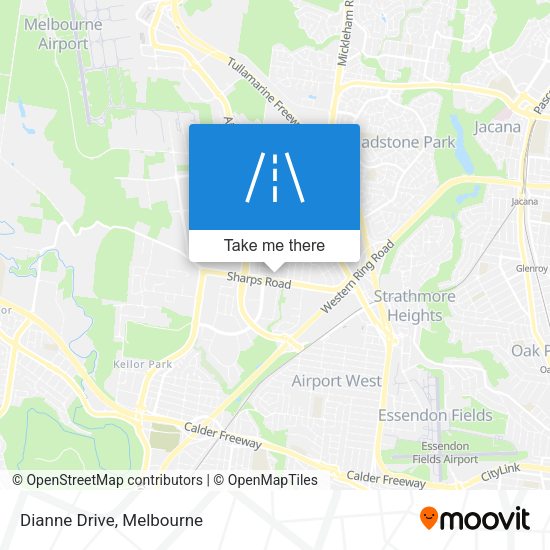 Dianne Drive map