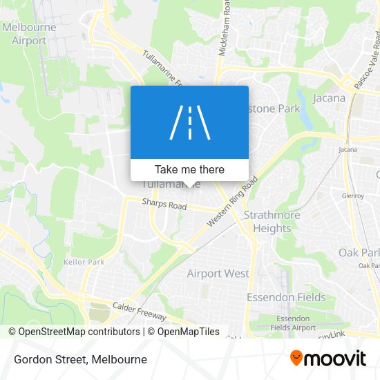 Gordon Street map