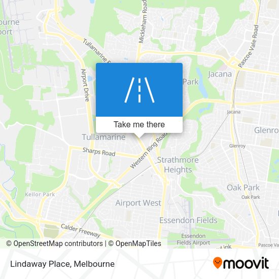 Lindaway Place map