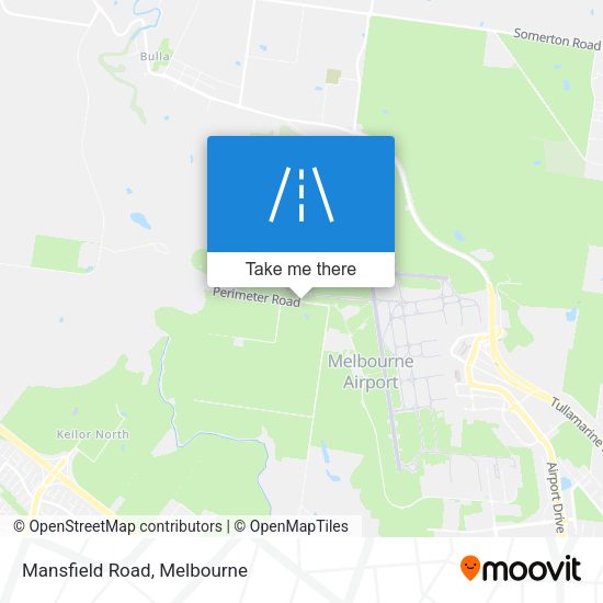 Mansfield Road map