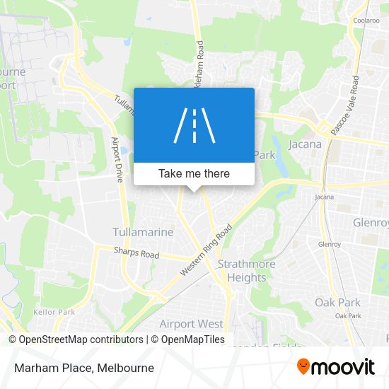 Marham Place map