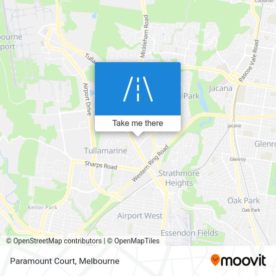 Paramount Court map