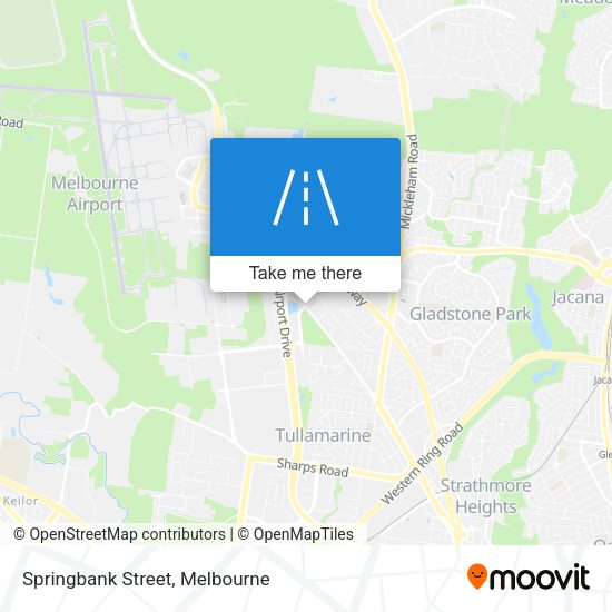 Springbank Street map