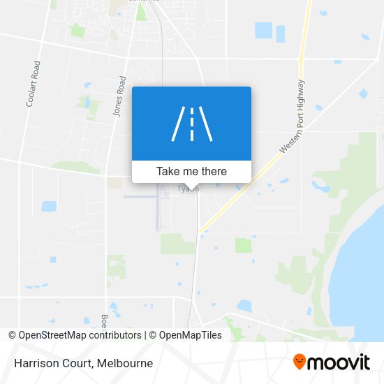 Harrison Court map