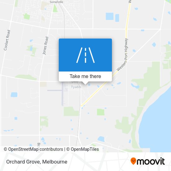 Orchard Grove map