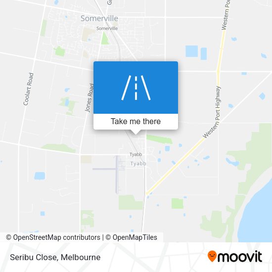 Seribu Close map