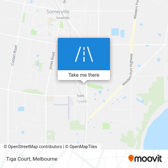 Tiga Court map