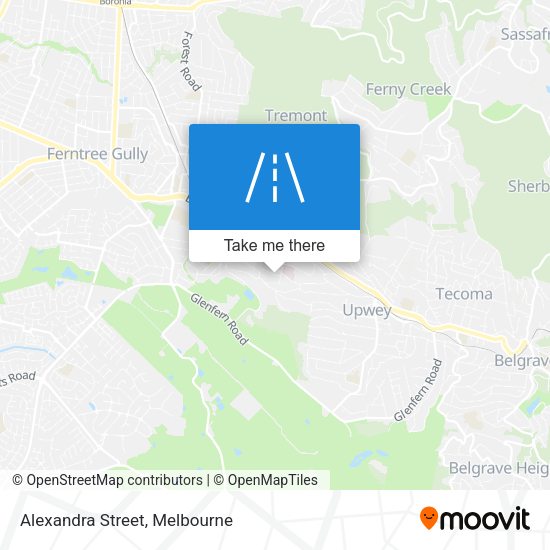 Alexandra Street map