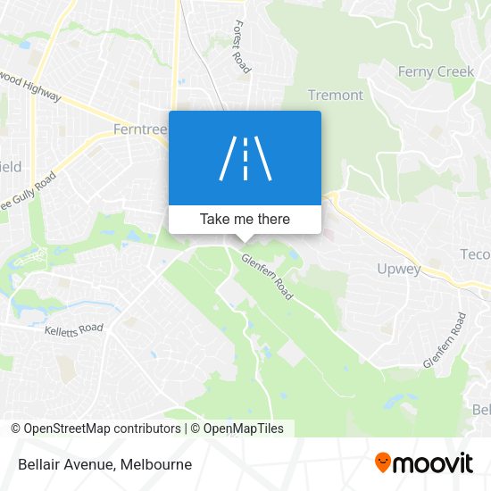 Bellair Avenue map