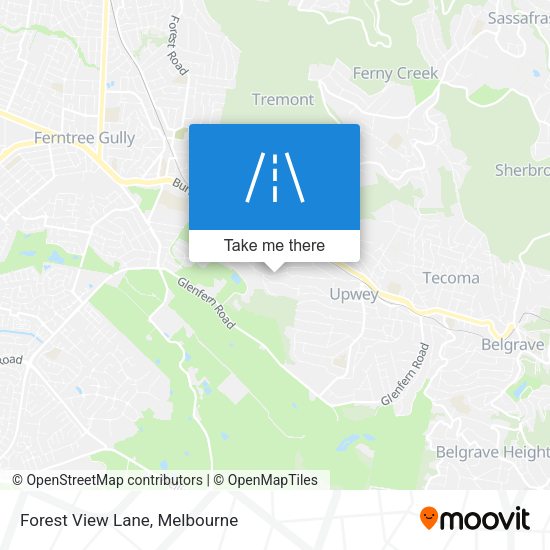 Forest View Lane map