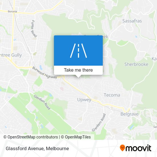 Glassford Avenue map