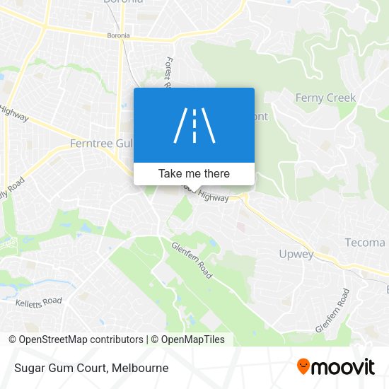Sugar Gum Court map