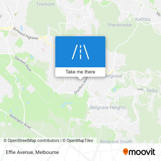 Effie Avenue map