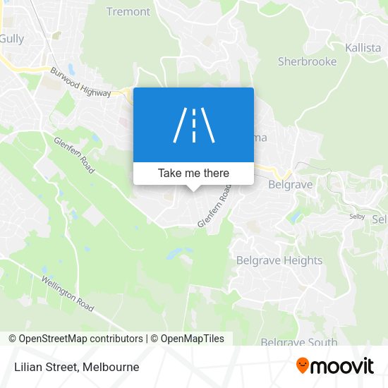 Lilian Street map