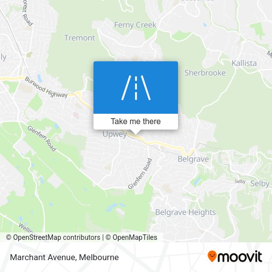 Marchant Avenue map