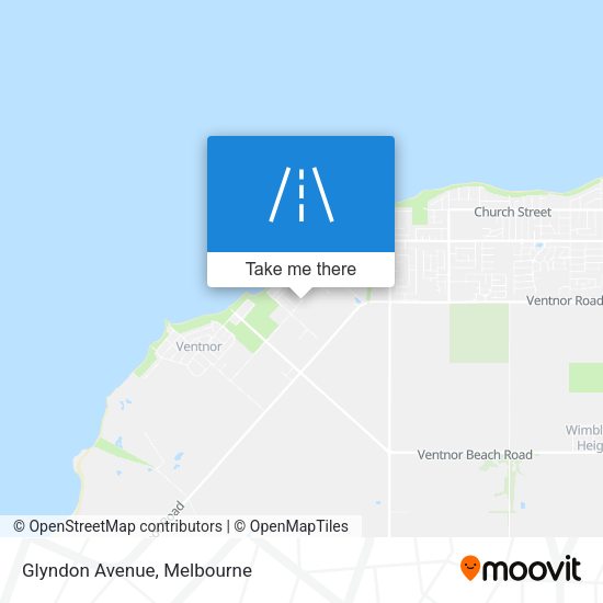 Glyndon Avenue map