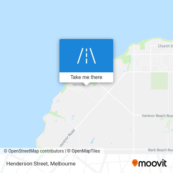 Henderson Street map
