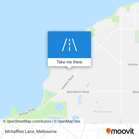 Mchaffies Lane map