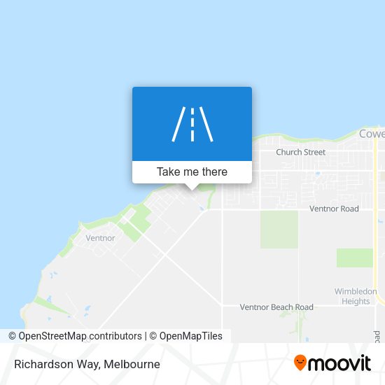 Richardson Way map
