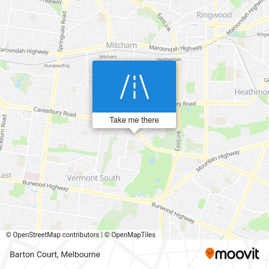 Barton Court map