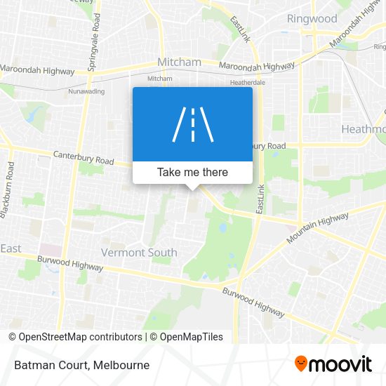 Batman Court map