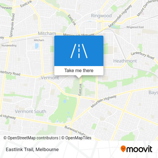 Eastlink Trail map