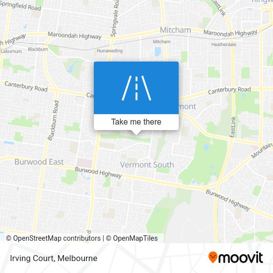 Irving Court map