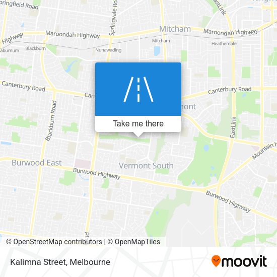Kalimna Street map