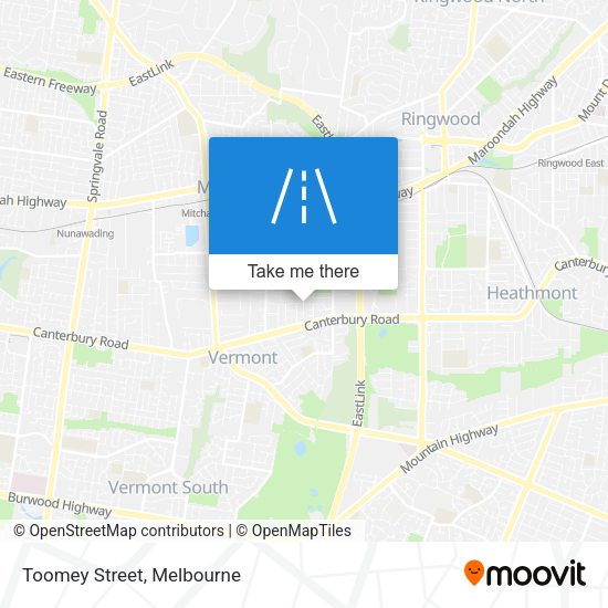 Toomey Street map