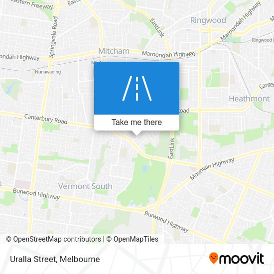 Uralla Street map