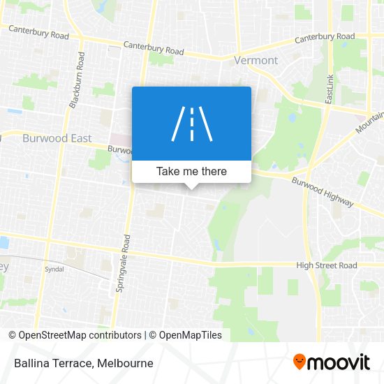 Ballina Terrace map