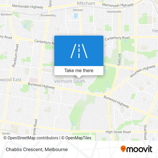 Chablis Crescent map