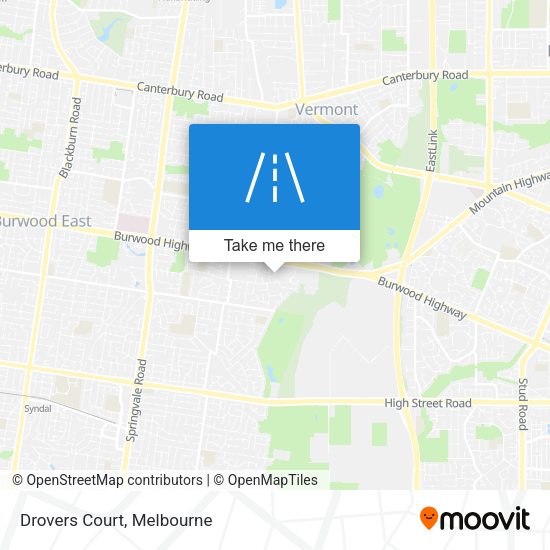 Drovers Court map