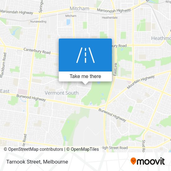 Tarnook Street map